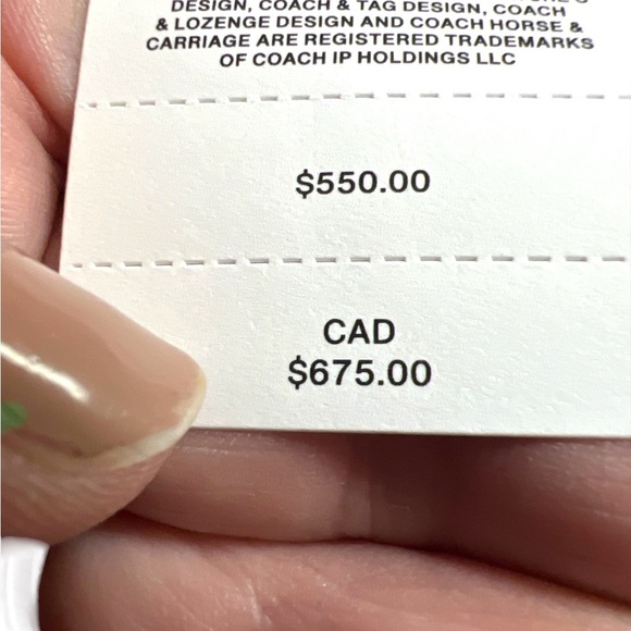 NWT Coachtopia recycled leather tote w/ matching clutch - Picture 7 of 9